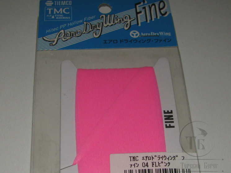 Волокно плавающее Aero Dry Wing FINE Fl Pink TIEMCO