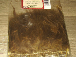 Мягкие пуховые перья Marabou Strung 1/4 OZ Sculpin Olive ( Metz , Wapsi )