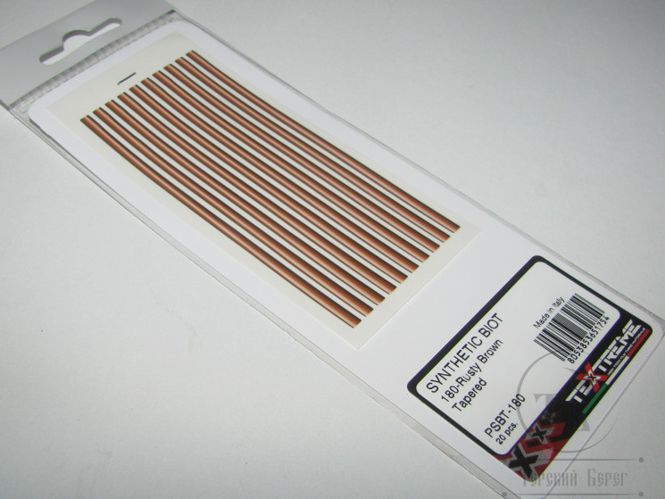 Пленка для формирования тела Synthetic Biot Rusty Brown 20 pcs. Textreme