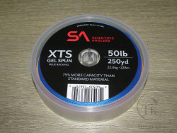 Бэкинг XTS Gel Spun Blue Backing 250 yd 50 Lb Scientific Anglers