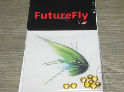 Конус латунный Nano Ufo Disc 4,5 mm Metallic Yellow FF