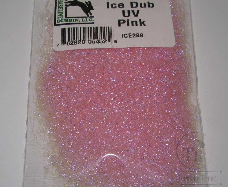 Ice dub Hareline UV  pink