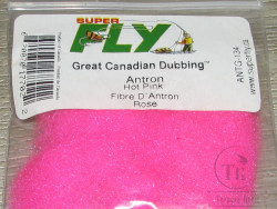 Antron Dubbing Hot Pink Super Fly