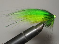 Муха лососёвая Bottle Medium ( 20 Fl ) TD Fl. Green Kislota Fl. Chart. Head 