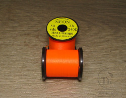 Mонтажная нить NEON 240d 2X 50yds Bnt. Orange UNI