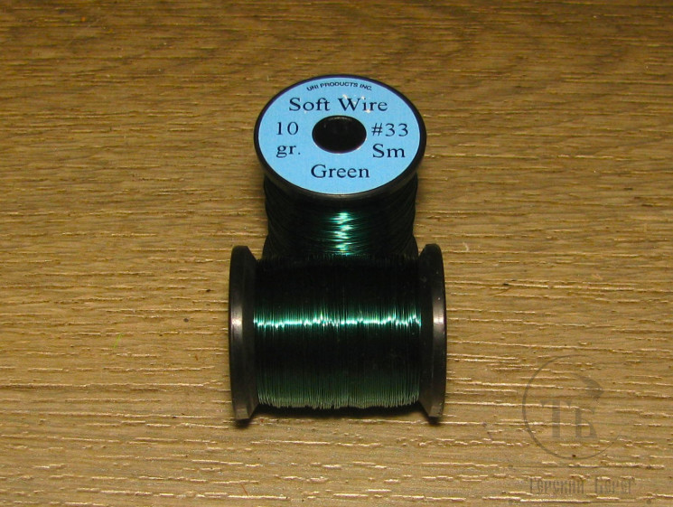 Проволока мягкая Soft Wire 7/10 gr # 33 Sm Green UNI