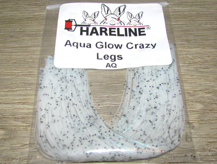 Силиконовые ножки светонакопительные Aqua Glow Crazy Legs Hareline