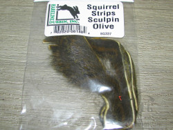 Зонкер белки Squirrel Strip Sculpin Olive Hareline