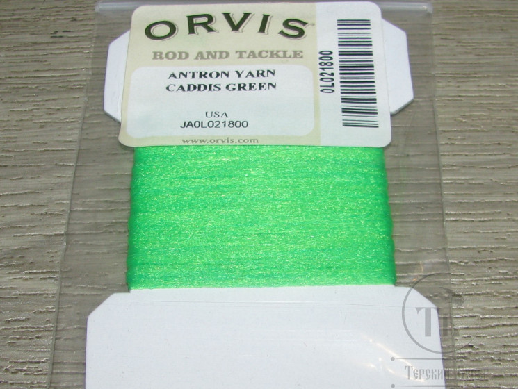 Волокно антрон Antron Yarn Caddis Green Orvis