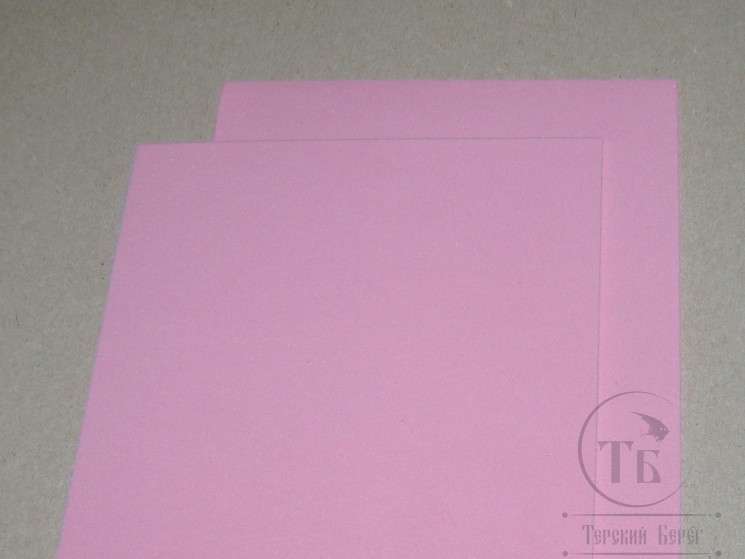 Пенка Thin Fly Foam 2 mm Lt. Pink (светло розовый) Терский Берег