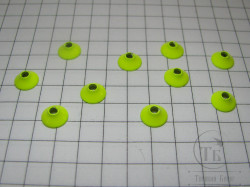 Турбо диск 6,0 х 2,0 мм 10 шт Brass Fl. Chartreuse Терский Берег 