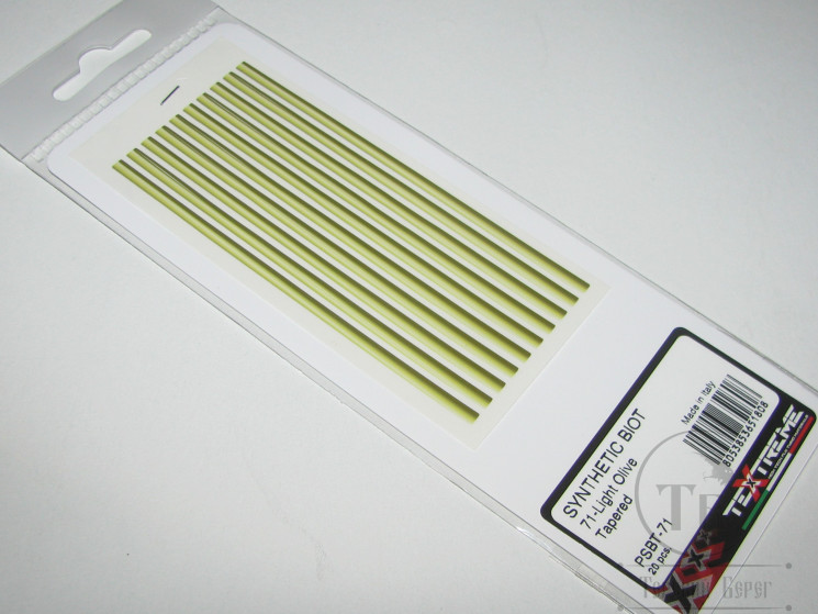 Пленка для формирования тела Synthetic Biot Lt. Olive 20 pcs. Textreme