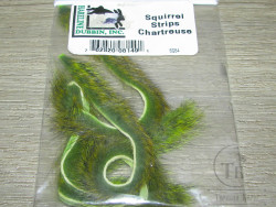 Зонкер белки Squirrel Strip Chartreuse Hareline