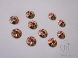 Конус ( турбо диск ) 6 мм 10 шт Copper