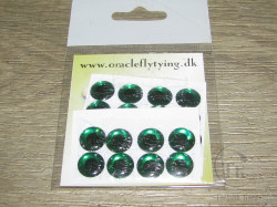 Глазки объемные D 10,0 Green ( 20 шт ) Oracle Fly Tying