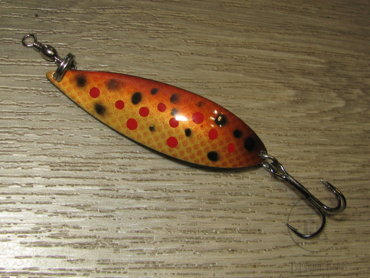 Блесна "Варзуга" 18 гр Brown Trout Терский Берег ND23