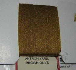 Волокно антрон Antron yarn Brown Olive Wapsi