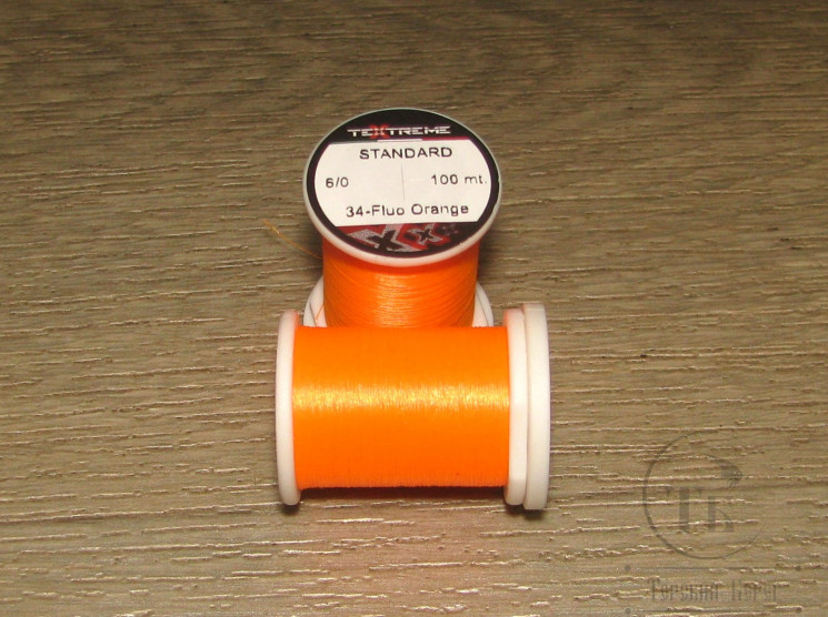 Монтажная нить Standard 6/0 100 m Fl. Orange Textreme