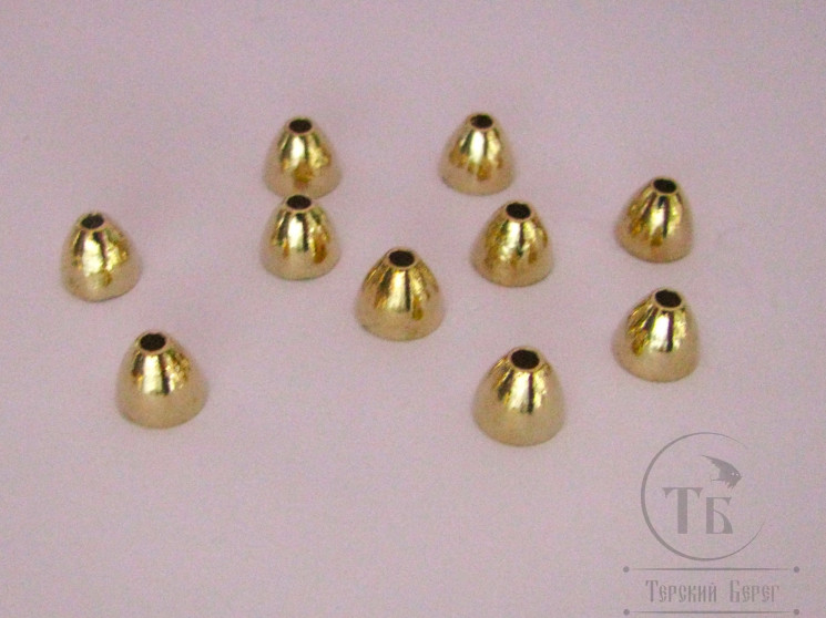 Конуса вольфрамовые 7 х 7 Gold 10 шт.
