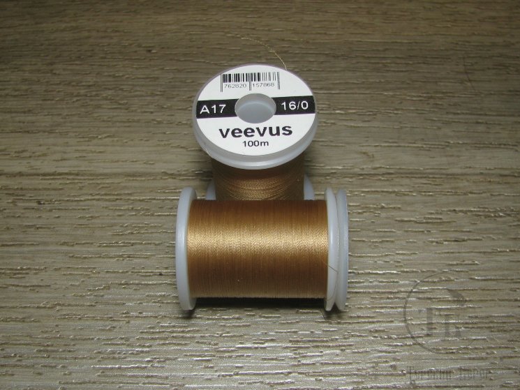 Монтажная нить Veevus 16/0  100 m Tan