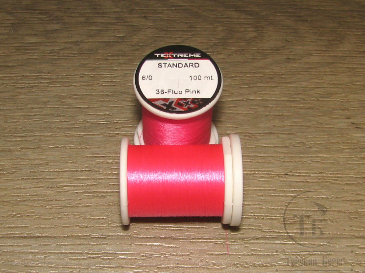 Монтажная нить Standard 6/0 100 m Fl. Pink Textreme