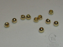 Вольфрамовый шарик с прорезью D 6.0 Gold (10 шт)