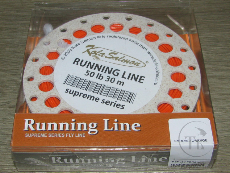 Раннинг Running Line 50 lb 30 m Fire Orange Kola Salmon