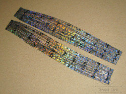 Резиновые ножки Rubber Legs GR 07 Grizzly Crystal Silver Lt Blue