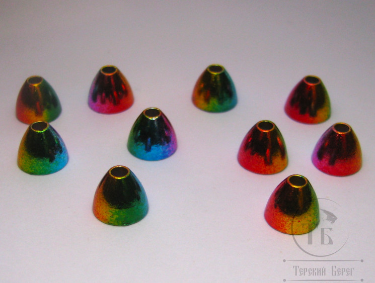 Конуса вольфрамовые 7 х 6 Rainbow 10 шт.