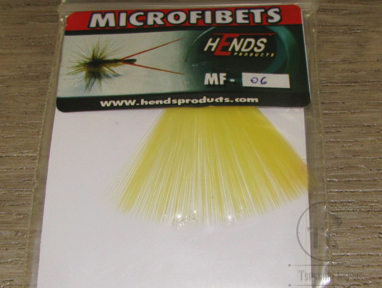 Материал для хвостиков  Micro Fibets Yellow MF-06 Hends