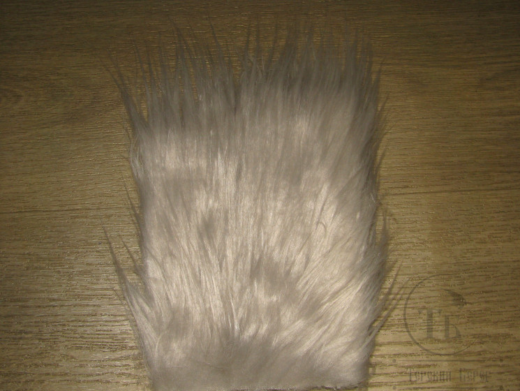 Искусственный мех / Craft Fur Silver Gray (7-9 cm)