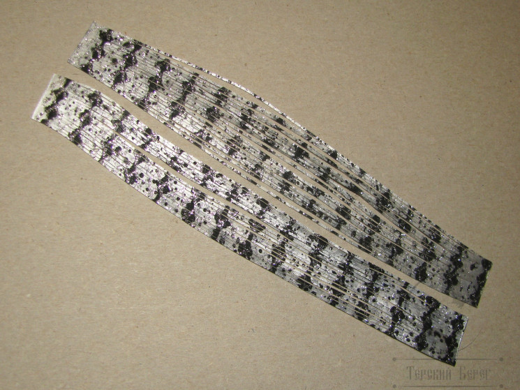 Резиновые ножки Rubber Legs GR 08 Grizzly Crystal Silver