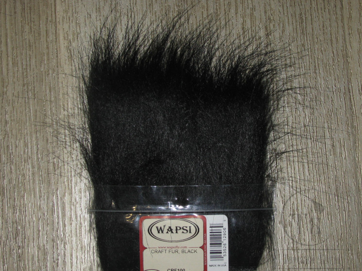 Искусственный мех / Craft Fur Black Wapsi