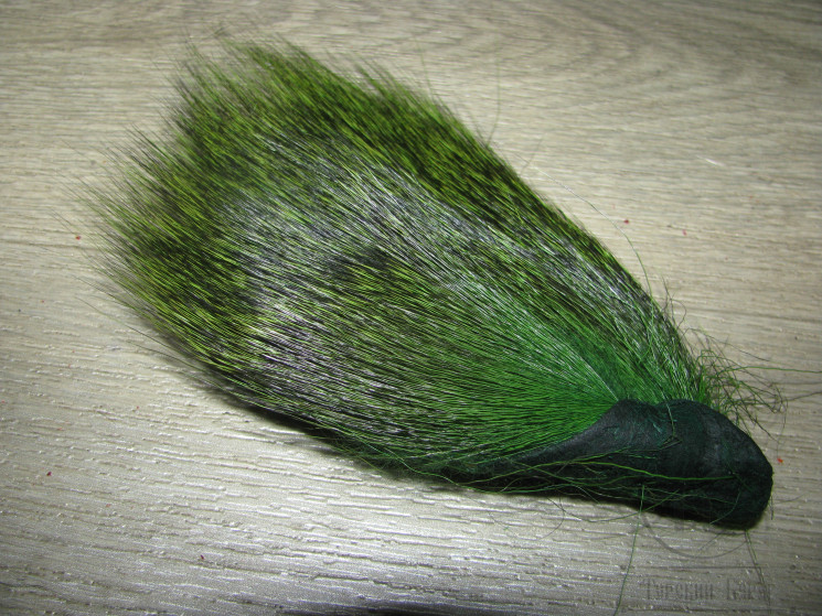 Мех оленя # 2 градация Green ( распродажа М - 59 )