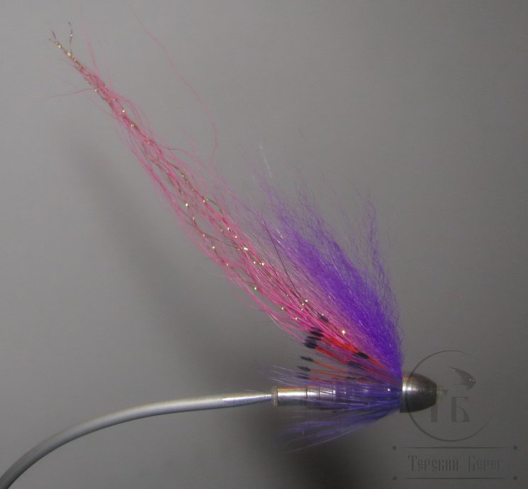 Муха лососёвая "Dragonfly Heavy" ( 7 ) Malvina Shrimp Dragonfly