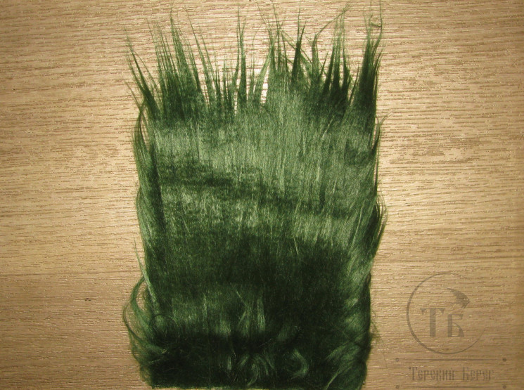 Искусственный мех / Craft Fur Dk. Green (7-9 cm)