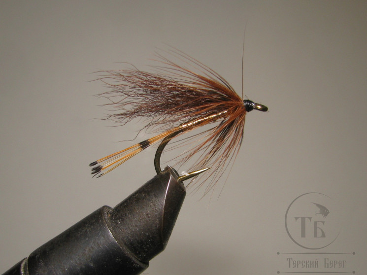 Муха форелевая Wet ( 9 ) Bear Trout крючок S80NP-BR № 6