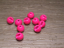 Вольфрамовый шарик граненый с прорезью D 5,5 Fl. Pink (10 шт)