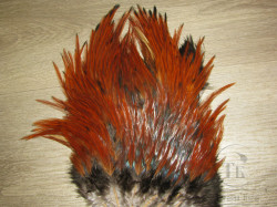 Седло петуха с широким пером Rooster Saddle Brown
