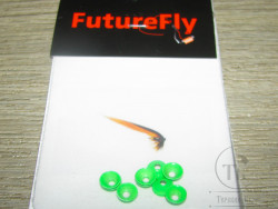 Конус латунный Nano Ufo Disc 6 mm Fl. Green FF