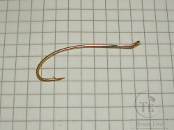 Крючок лососёвый одинарный Partridge Salar золотой № 5 ( 1 шт )