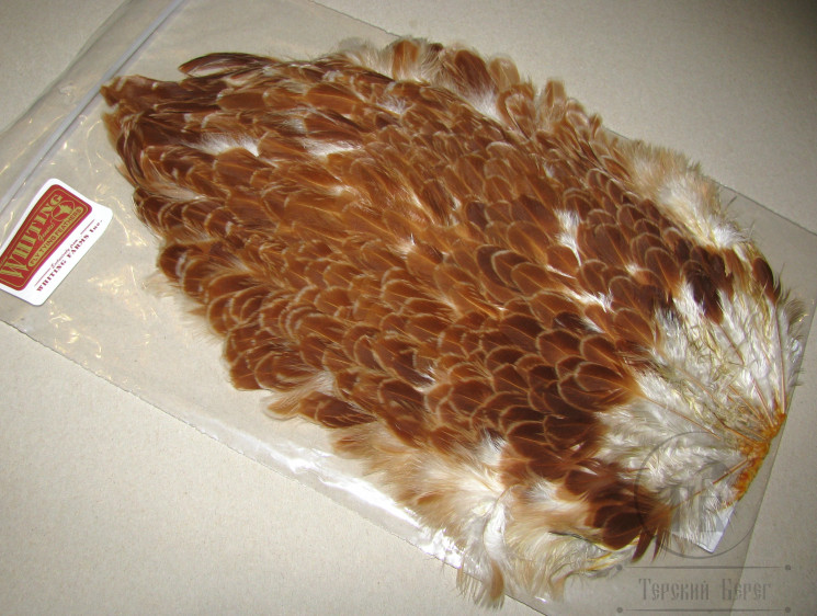 Курица седло 4B Hen Saddle Unique Var. ( Lt. Brown ) Whiting