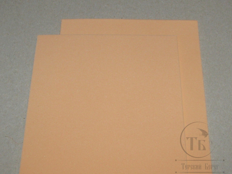 Пенка Thin Fly Foam 2 mm Peach (персиковый) Терский Берег
