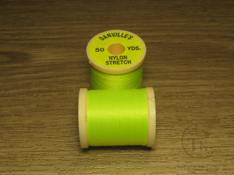 Pовница Danvilles Nylon Stretch 50 yds  Fl. Green 504