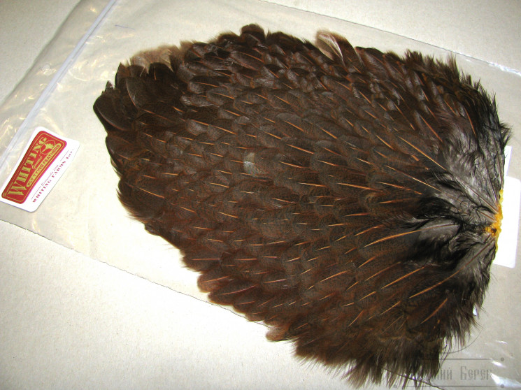 Курица седло 4B Hen Saddle Unique Var. ( Dk. Brown Barred ) Whiting