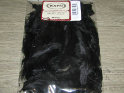 Grizzly Matuka Soft Hackle Black Wapsi