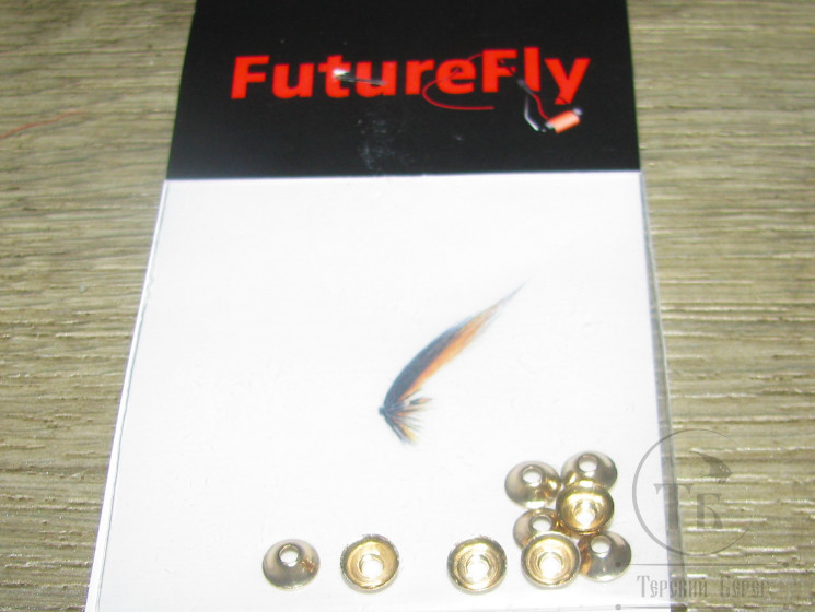 Конус латунный Nano Ufo Disc 6 mm Gold FF