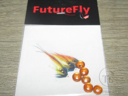 Конус латунный Nano Ufo Disc 6 mm Metallic Golden Orange FF