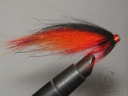 Муха лососёвая  Bottle Medium ( 36 ) JC TD Red Orange Varzuga Var.