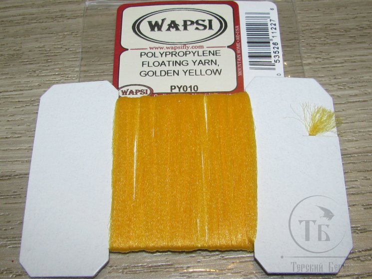 Полипропиленовая пряжа Polypropylene Floating Yarn Golden Yellow Wapsi